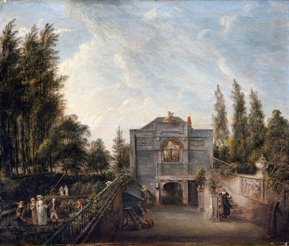 The Artist’s Studio Bayswater poster print by Paul Sandby