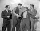Three Men Arguing in Smugglers Cove Movie Scene Photo Print
