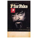 F for Fake movie poster 11x17 print showcasing cinematic themes