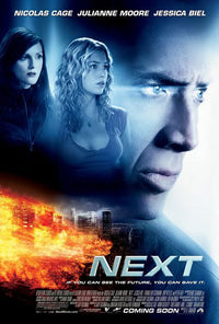 Next Movie Poster 11x17 Print showcasing vibrant cinematic imagery.