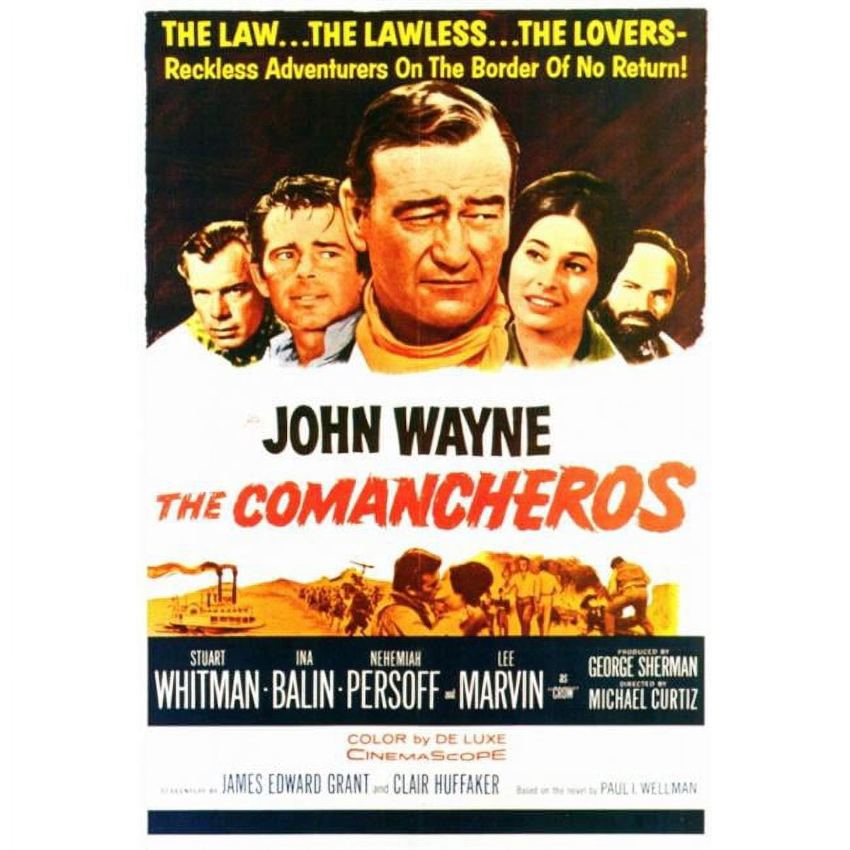 The Comancheros Movie Poster Print in 27x40 size
