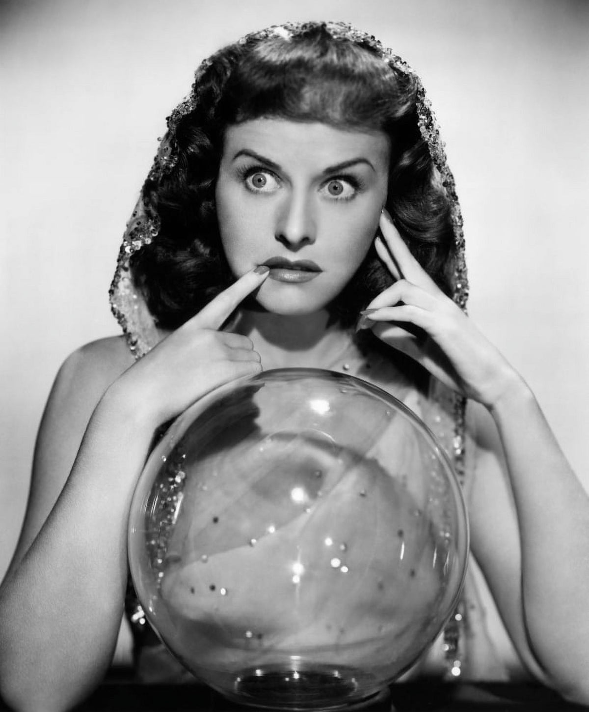 Paulette Goddard The Crystal Ball 1943 Photo Print