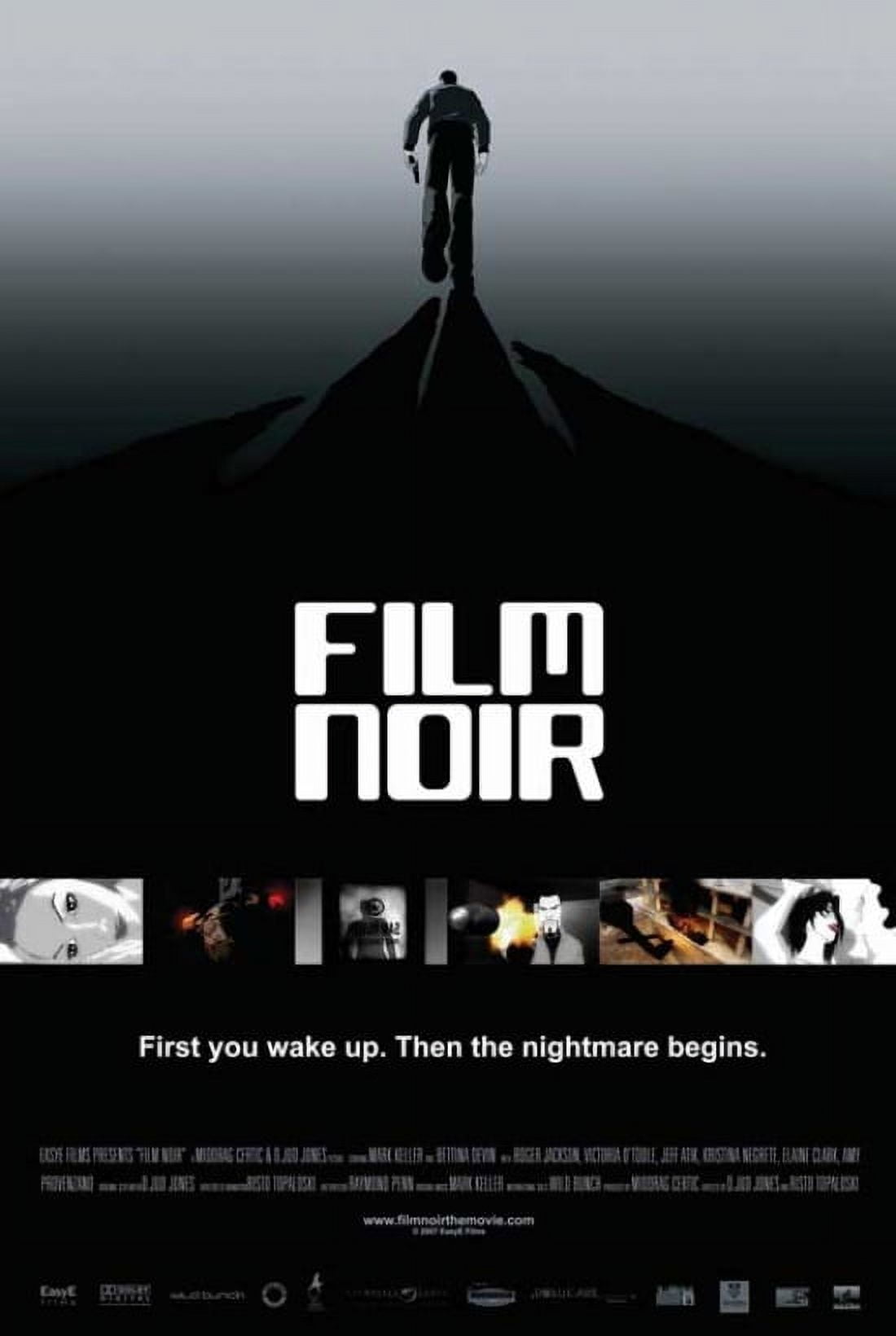 Film Noir Movie Poster - Classic cinematic art print in 11x17 size.