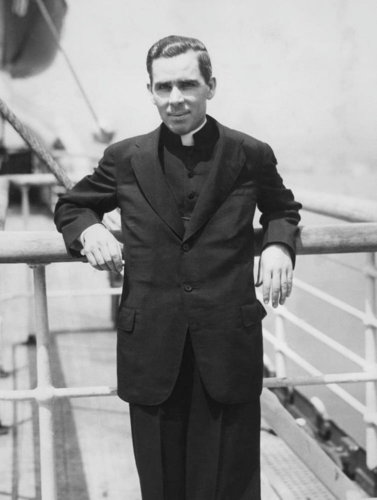 Monsignor Fulton J. Sheen Portrait Poster Print 8x10
