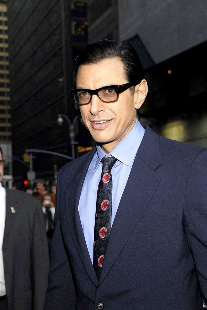 Jeff Goldblum photo print from The Late Show with David Letterman