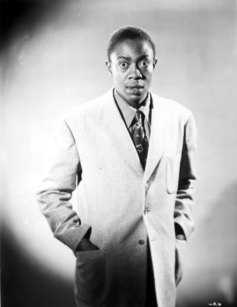 Willie Best posed in a white suit photo print