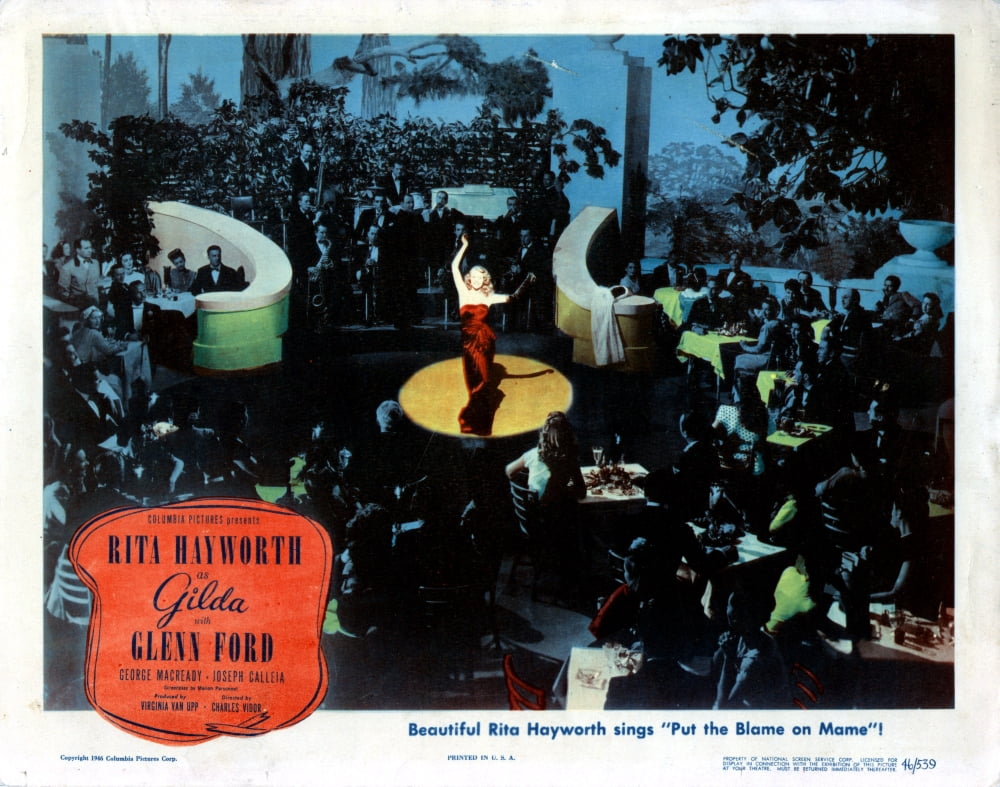 Gilda Movie Masterprint Poster - Classic Film Art Print