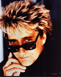 Rod Stewart close-up photo print with sunglasses on nose.