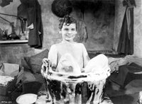 Dean Stockwell Taking Bath Photo Print showcasing classic cinema elegance.