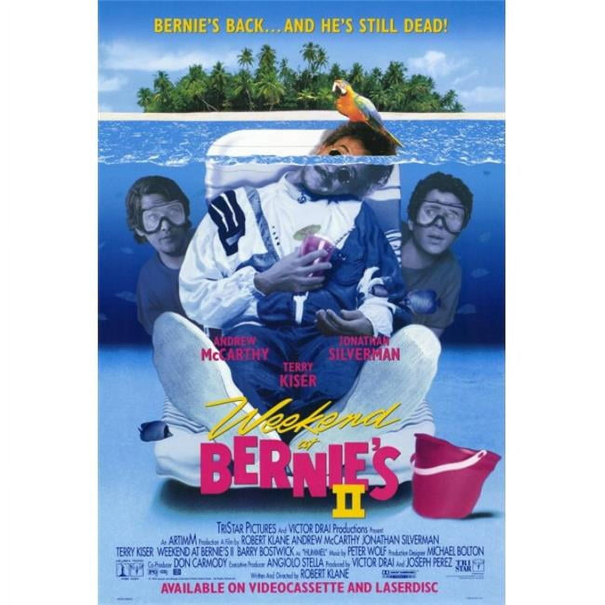 Weekend at Bernie's 2 Movie Poster Print 27x40