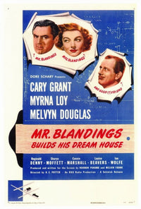 Mr. Blandings Builds His Dream House Movie Poster Print 27x40