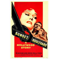Sunset Boulevard Movie Poster Print - Classic Film Art