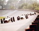 Grand Prix photo print showcasing high-speed racing action.