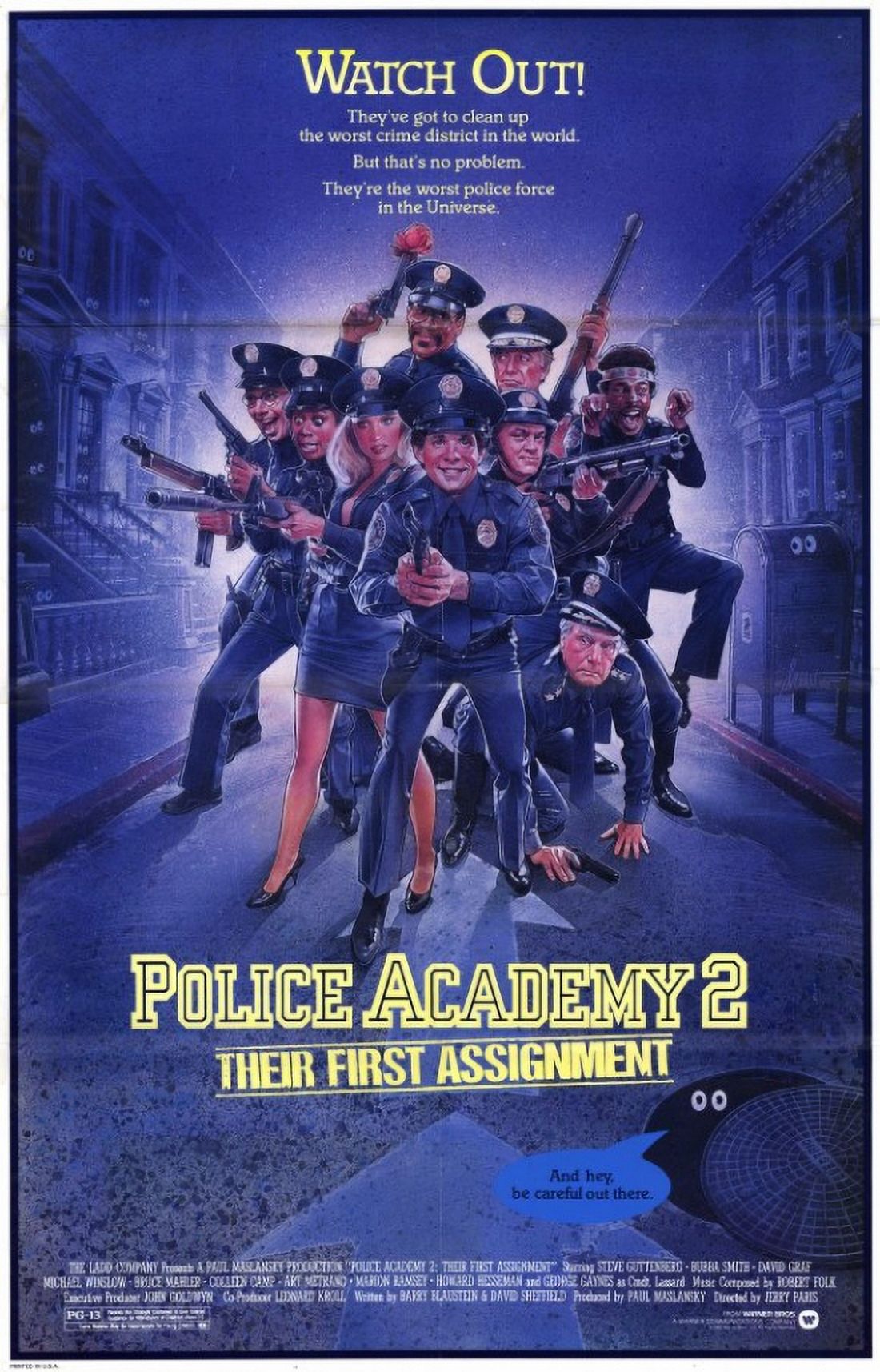 Police Academy 2 Their First Assignment Movie Poster 11x17