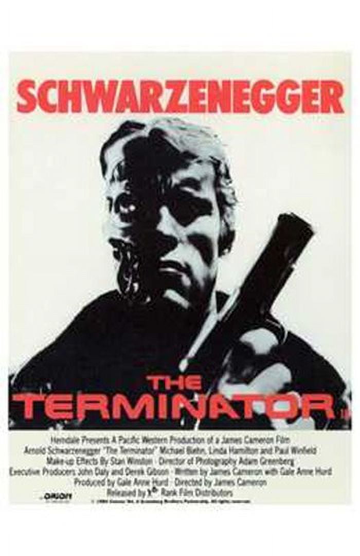 The Terminator C Style Movie Poster - 11x17 size