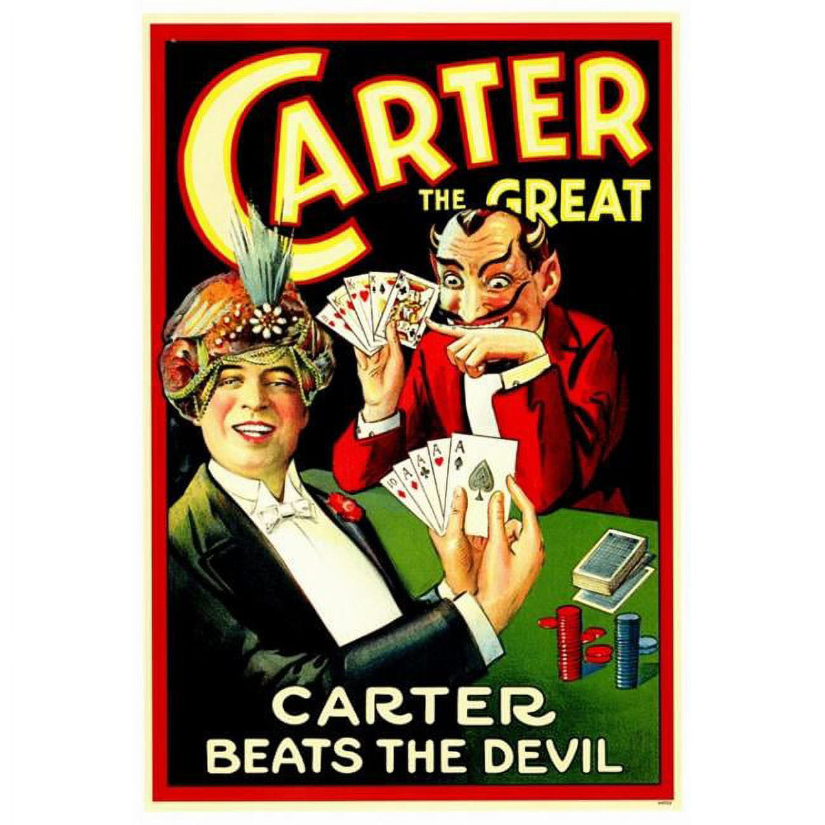 Carter Beats the Devil Movie Poster Print 27x40