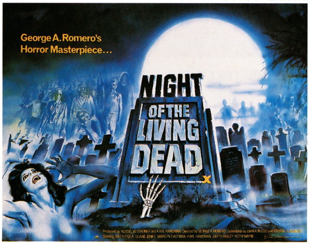 Night Of The Living Dead Movie Masterprint Poster 14x11