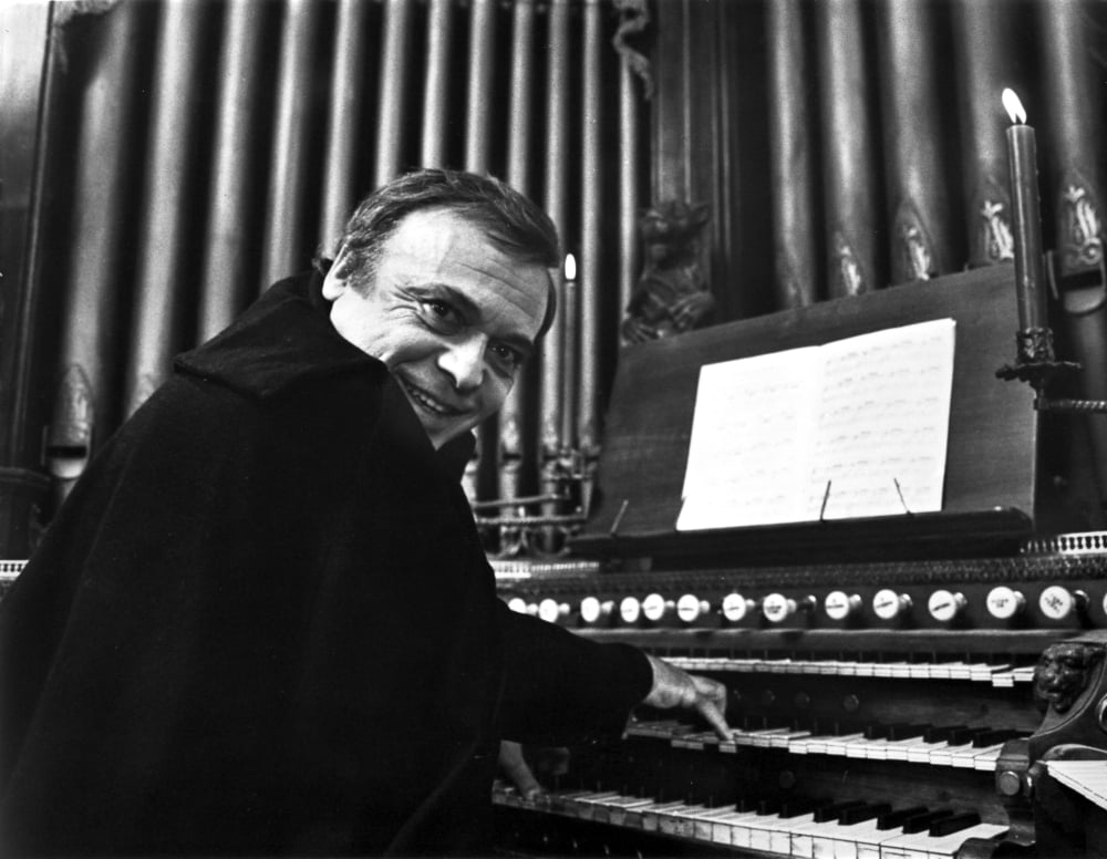 Herbert Lom playing piano photo print in multiple sizes