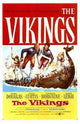 The Vikings Movie Poster 11x17 Print featuring Norse warriors.