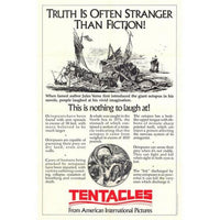 Tentacles Movie Poster 11x17 print featuring vibrant cinematic imagery