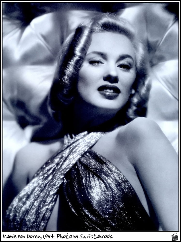 Mamie Van Doren 1954 Ed Estabrook photo print