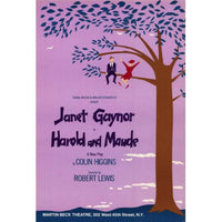 Harold and Maude Broadway movie poster print 27x40.