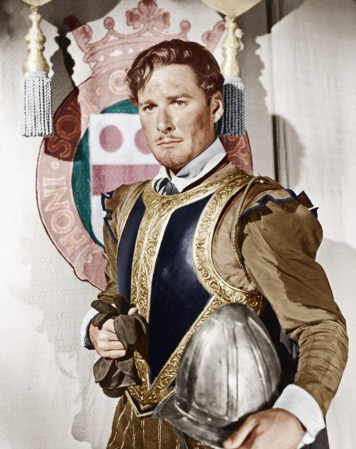 Errol Flynn as the Earl of Essex in The Private Lives of Elizabeth and Essex photo print
