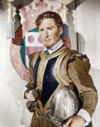 Errol Flynn as the Earl of Essex in The Private Lives of Elizabeth and Essex photo print