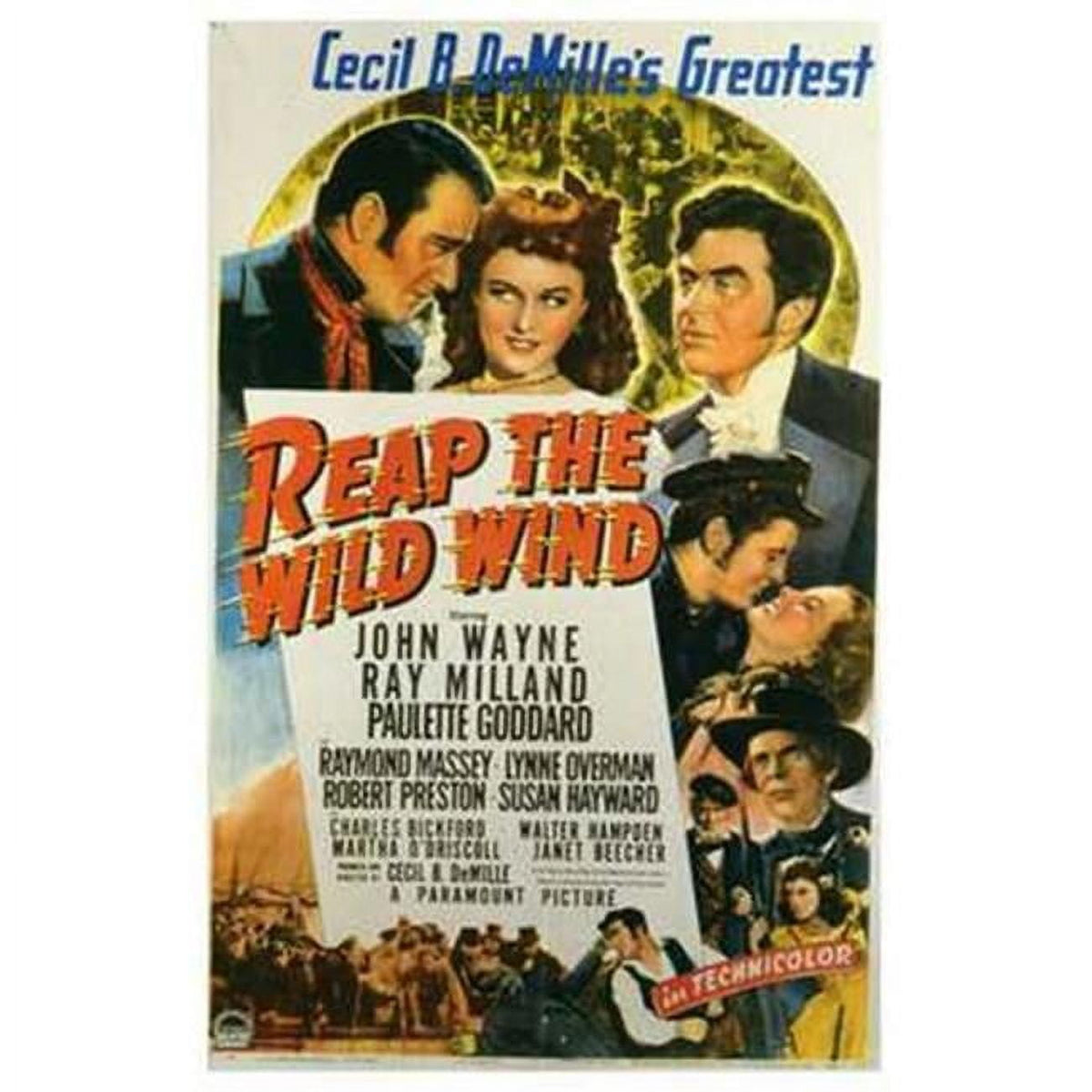 Reap the Wild Wind Movie Poster 11x17 - Captivating cinematic art