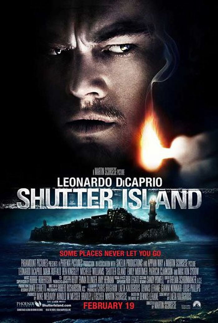 Shutter Island Style F movie poster in 11x17 size
