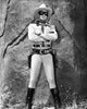 Clayton Moore Lone Ranger photograph print, classic Western memorabilia.