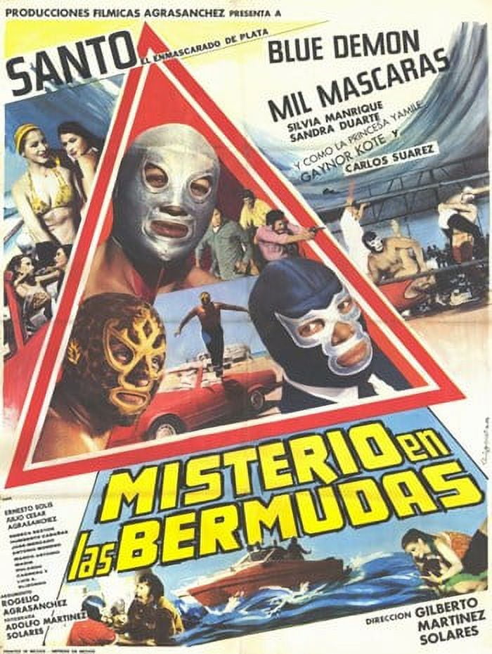Misterio en las Bermudas Movie Poster 11x17