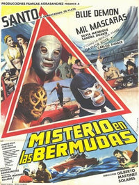Misterio en las Bermudas Movie Poster 11x17