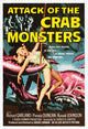 Attack of the Crab Monsters 1957 movie poster print in 11x17 size.