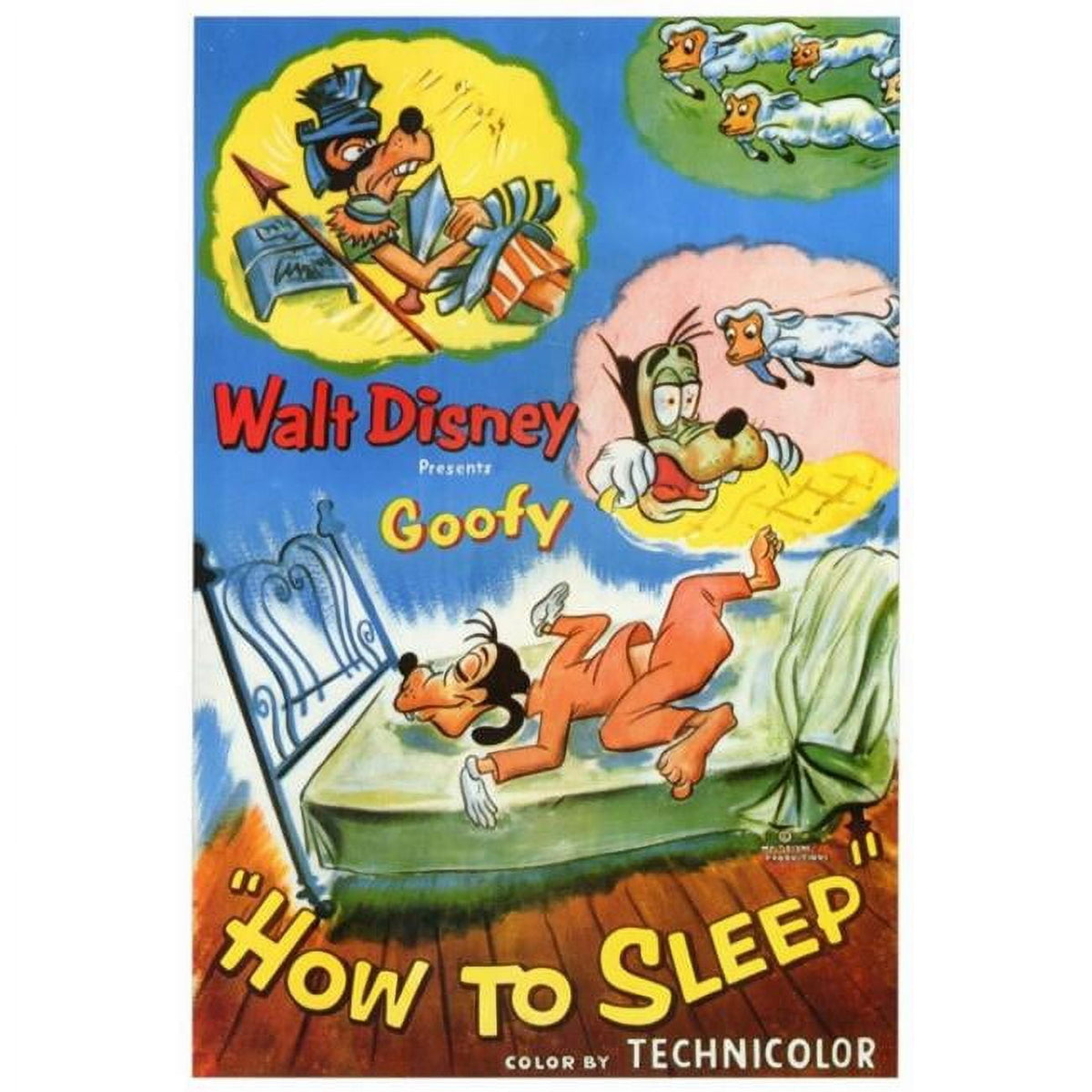 How to Sleep Movie Poster Print 27x40 - vibrant cinema artwork