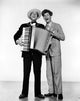 The Stooge movie poster featuring Dean Martin and Jerry Lewis, 1952 classic film art.