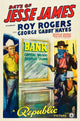 Days of Jesse James movie poster print featuring Roy Rogers, 1939, available at Posterazzi.