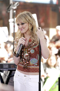 Hilary Duff NBC Today Show Concert Series Poster Print from June 17, 2005