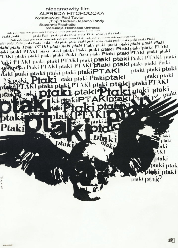 The Birds (Aka Ptaki) 1963 Movie Masterprint Poster