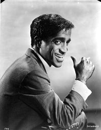 Sammy Davis Jr. smiling photo print, iconic entertainment legend, available in multiple sizes.