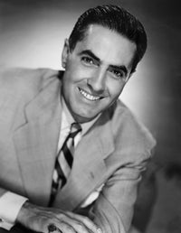 Tyrone Power portrait poster print in multiple sizes