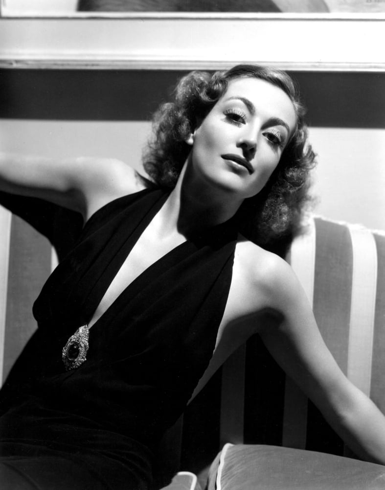 Joan Crawford 1936 photo print by Hurrell, vintage Hollywood decor.