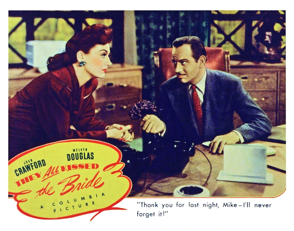 'They All Kissed The Bride' movie poster print in various sizes.