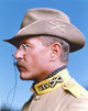 Close up portrait photo print of Tom Berenger in cowboy outfit.