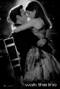 Walk the Line Movie Poster featuring Johnny Cash