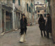 Street in Venice (1882) fine art print by John Singer Sargent