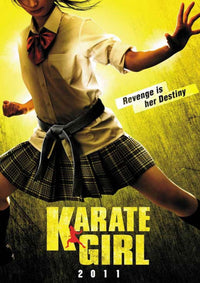 Karate Girl Movie Poster 11x17 print showcasing martial arts action.