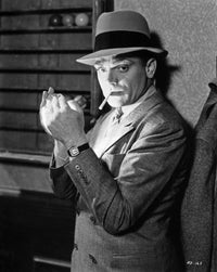 Classic James Cagney photo print available in multiple sizes.