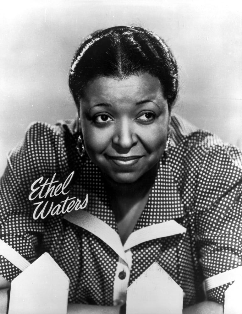 Classic photo print of Ethel Waters showcasing her elegance and strength.
