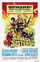 Savage Sisters Movie Masterprint Poster featuring Gloria Hendry, Cheri Caffaro, and Rosanna Ortiz